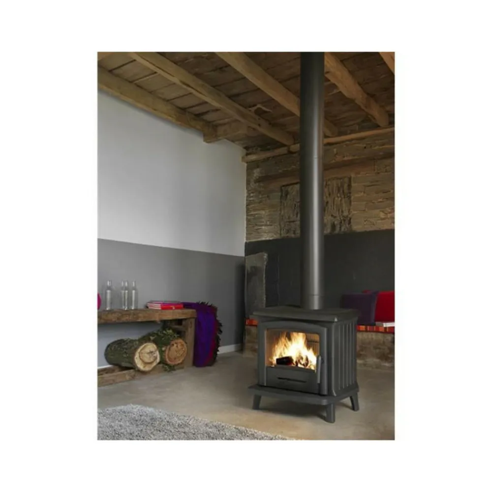 Invicta Bois Et Accessoires De Cheminées | - Poêle à bois fonte norik - p912144