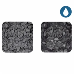 Jardinex - Ardoise noire 10/40 mm - big bag 1t (13 m²) - noir Hot