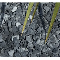 Jardinex - Ardoise noire 10/40 mm - big bag 1t (13 m²) - noir Hot