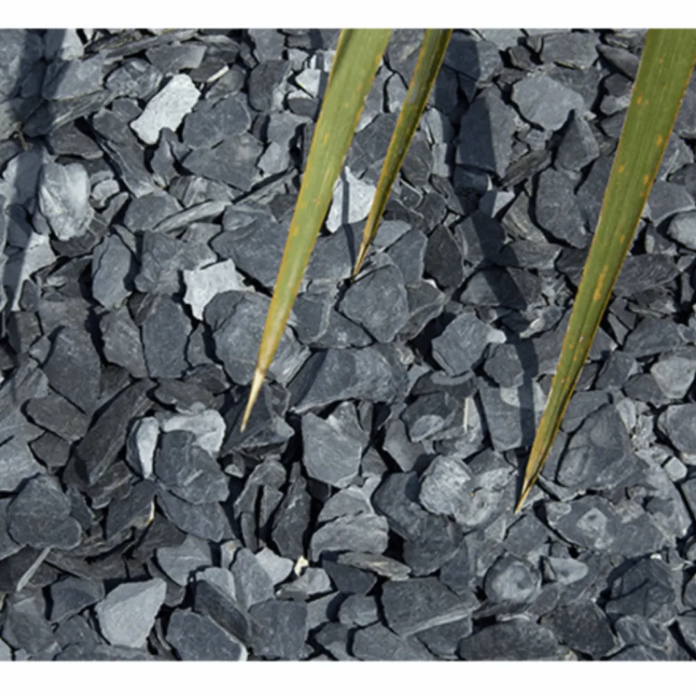 Jardinex - Ardoise noire 10/40 mm - big bag 1t (13 m²) - noir Hot