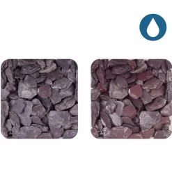 Jardinex - Ardoise violette 30/60 mm - big bag 1t (13 m²) - violette Discount