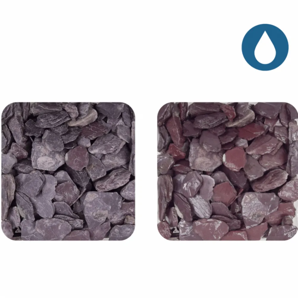 Jardinex - Ardoise violette 30/60 mm - big bag 1t (13 m²) - violette Discount