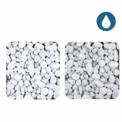 Jardinex - Galet marbre blanc 40/60 mm- big bag 1t (10 m²) - blanc Online