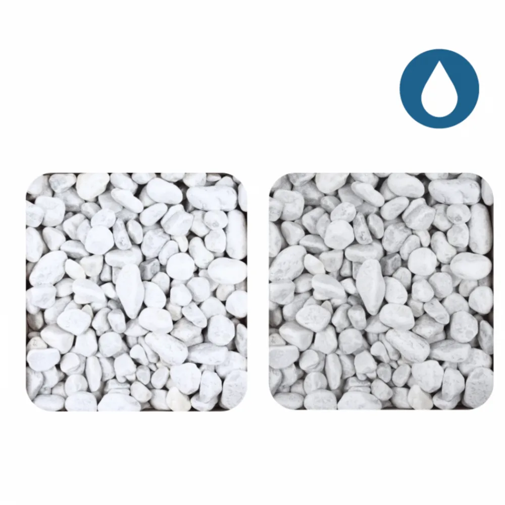Jardinex - Galet marbre blanc 40/60 mm- big bag 1t (10 m²) - blanc Online