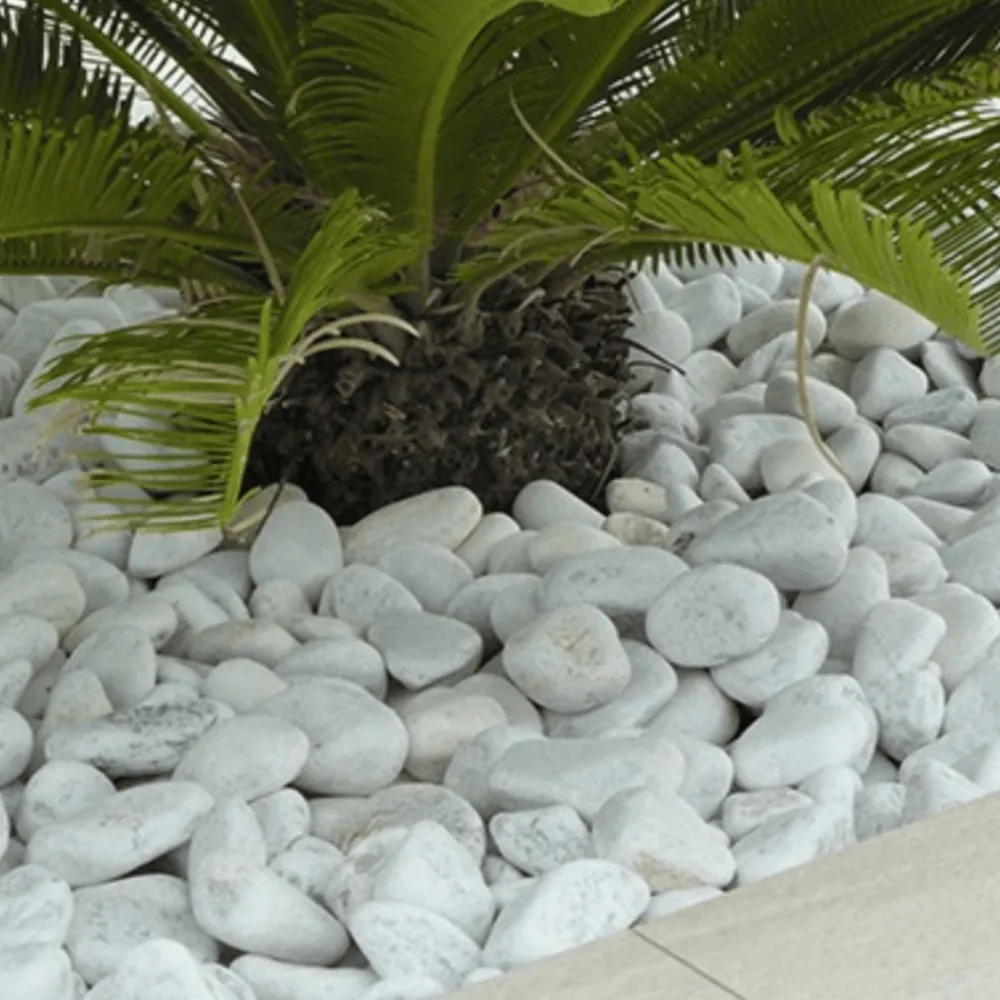 Jardinex - Galet marbre blanc 40/60 mm- big bag 1t (10 m²) - blanc Online