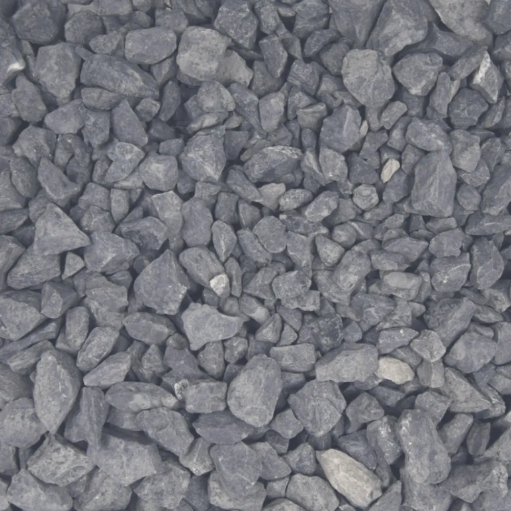 Jardinex Brise-Vues, Bordures Et Dallages | - Gravier concassé calcaire noir 6/14 mm - big bag 1t (16 m²) - noir