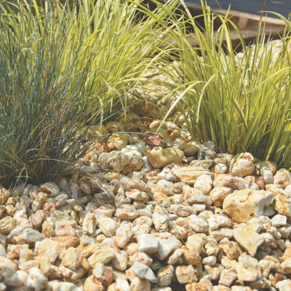 Jardinex - Gravier roulé silex orangé 15/30 mm- big bag 1t (16 m²) - orange Online