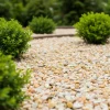 Jardinex Brise-Vues, Bordures Et Dallages | - Gravier roulé silex orangé 8/16 mm- big bag 1t (16 m²) - orange