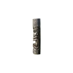 Jardinex - Statue tiki totem mauri cendré 100 cm - gris 100 cm Clearance