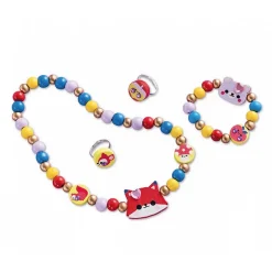 Juratoys-janod - Kit de création de bijoux en bois pour enfants - pretty forest Online