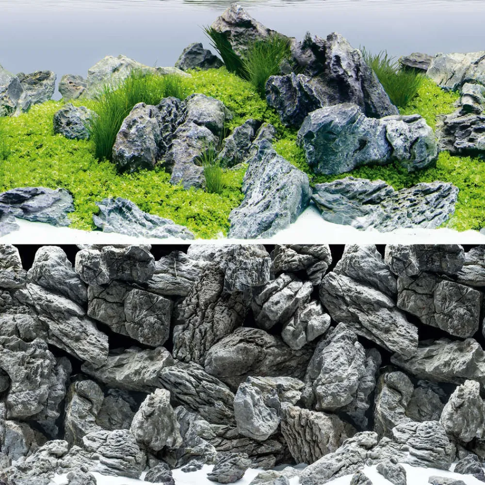 Juwel Plantes Et Décoration | - Poster aquarium rochers/aquascape Poster T.4 XL