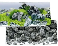 Juwel - Poster Décoratif 4 Rock & Aqua pour Aquarium Taille S New