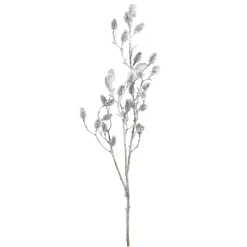 ksd déco KSD DÉCO - Fleur artificielle : Tige branche avec neige - H.104cm Outlet