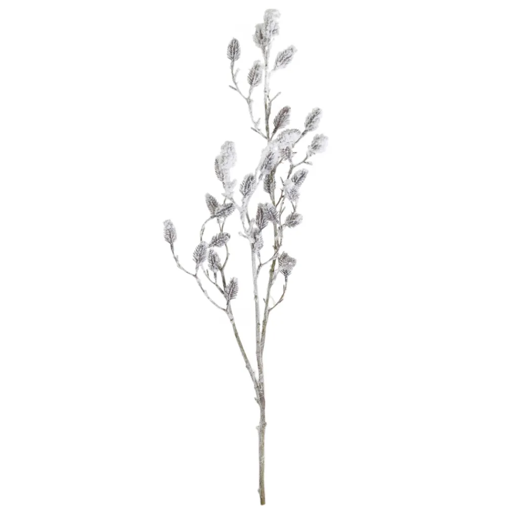 ksd déco KSD DÉCO - Fleur artificielle : Tige branche avec neige - H.104cm Outlet
