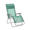 Lafuma - Fauteuil de jardin relax en toile et acier - 163x68x114 cm Sale