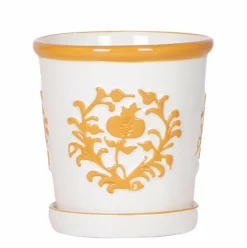 La Green Touch - Cache-pot malaga orange Sale
