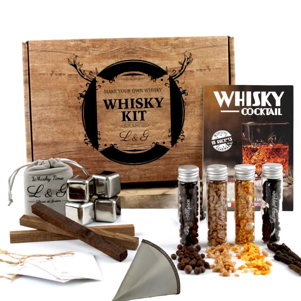Louise & Gaston - Kit découverte aromatisation whisky arrangé New