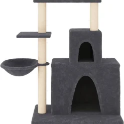 Maison Exclusive - Arbre à chat avec griffoirs en sisal gris foncé 83 cm Discount