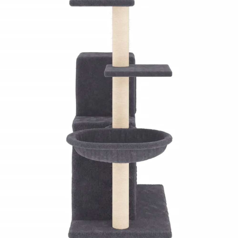 Maison Exclusive - Arbre à chat avec griffoirs en sisal gris foncé 83 cm Discount