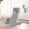 Maison Exclusive Arbres À Chat Et Jouets | - Arbre à chat avec griffoirs en sisal gris foncé 123 cm