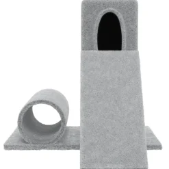 Maison Exclusive Arbres À Chat Et Jouets | - Arbre à chat avec griffoirs en sisal gris foncé 123 cm