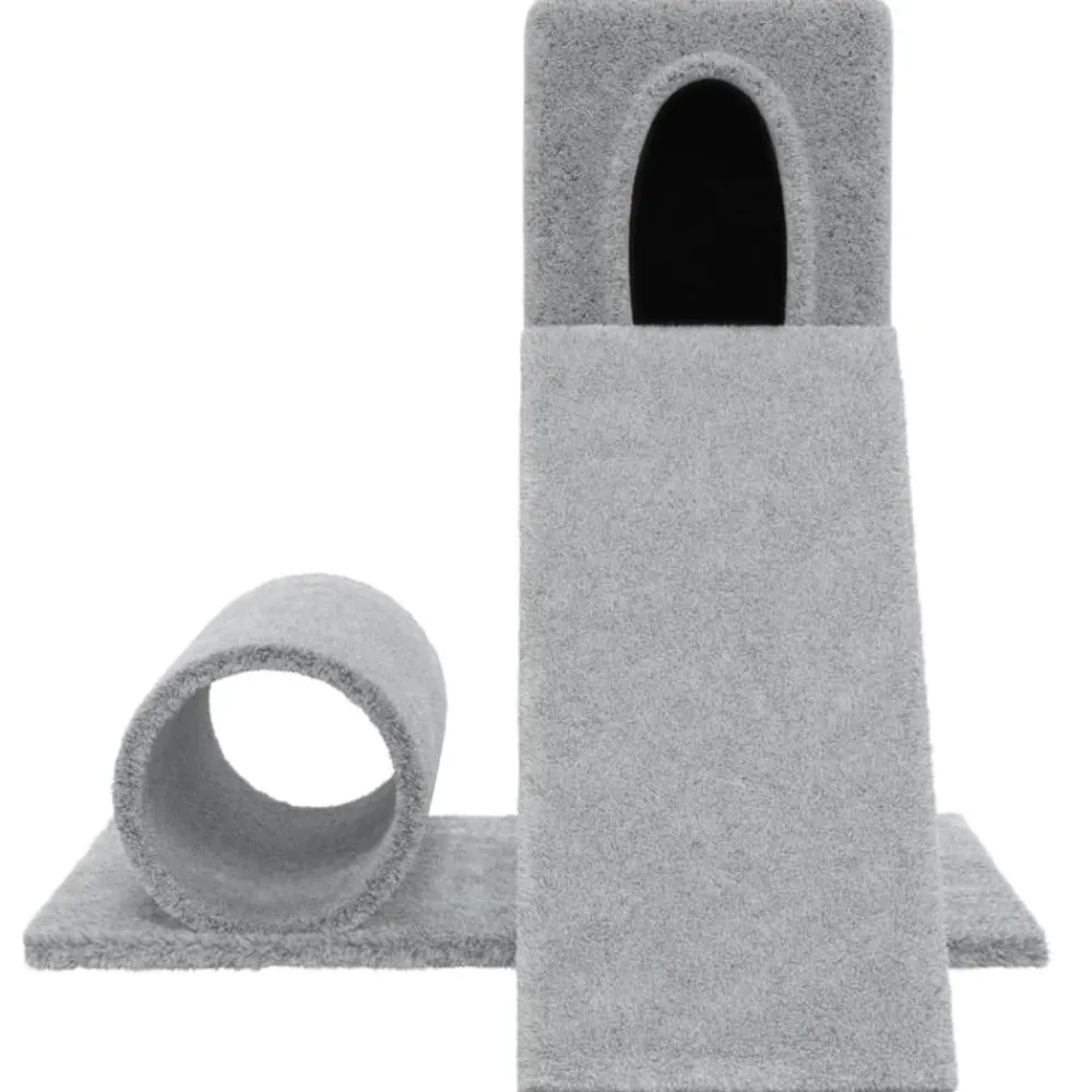 Maison Exclusive Arbres À Chat Et Jouets | - Arbre à chat avec griffoirs en sisal gris foncé 123 cm