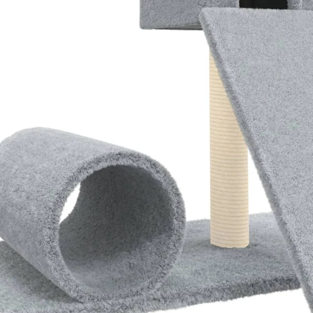 Maison Exclusive Arbres À Chat Et Jouets | - Arbre à chat avec griffoirs en sisal gris foncé 123 cm
