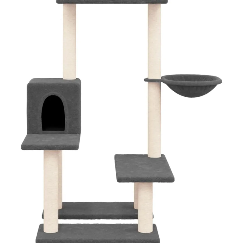 Maison Exclusive - Arbre à chat avec griffoirs en sisal gris foncé 94,5 cm Online