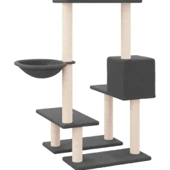 Maison Exclusive - Arbre à chat avec griffoirs en sisal gris foncé 94,5 cm Online