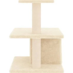 Maison Exclusive Arbres À Chat Et Jouets | - Arbre à chat avec griffoirs en sisal gris clair 176 cm