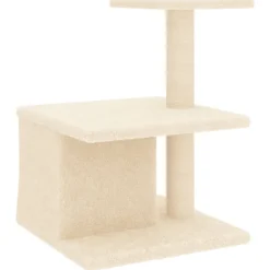Maison Exclusive Arbres À Chat Et Jouets | - Arbre à chat avec griffoirs en sisal gris clair 176 cm