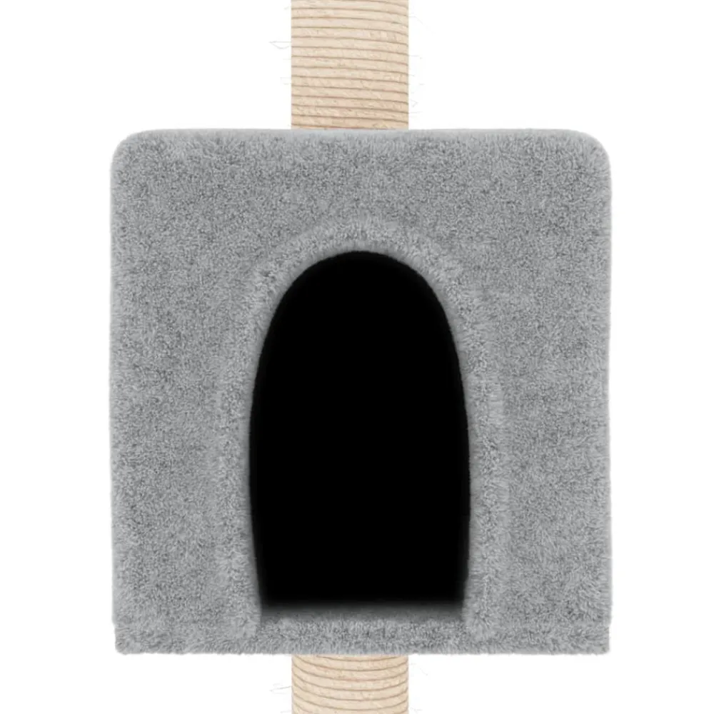 Maison Exclusive Arbres À Chat Et Jouets | - Arbre à chat avec griffoirs en sisal gris clair 168 cm