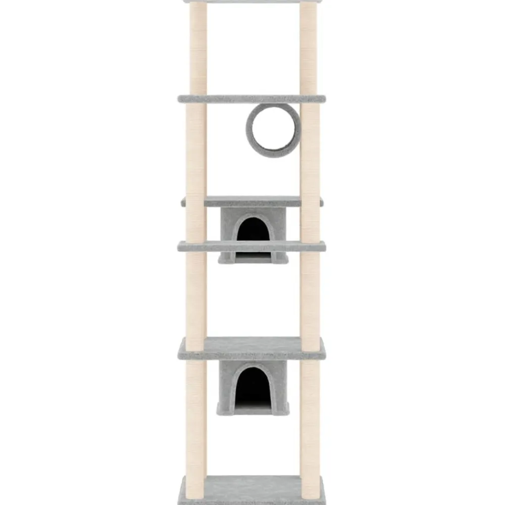 Maison Exclusive Arbres À Chat Et Jouets | - Arbre à chat avec griffoirs en sisal crème 95 cm
