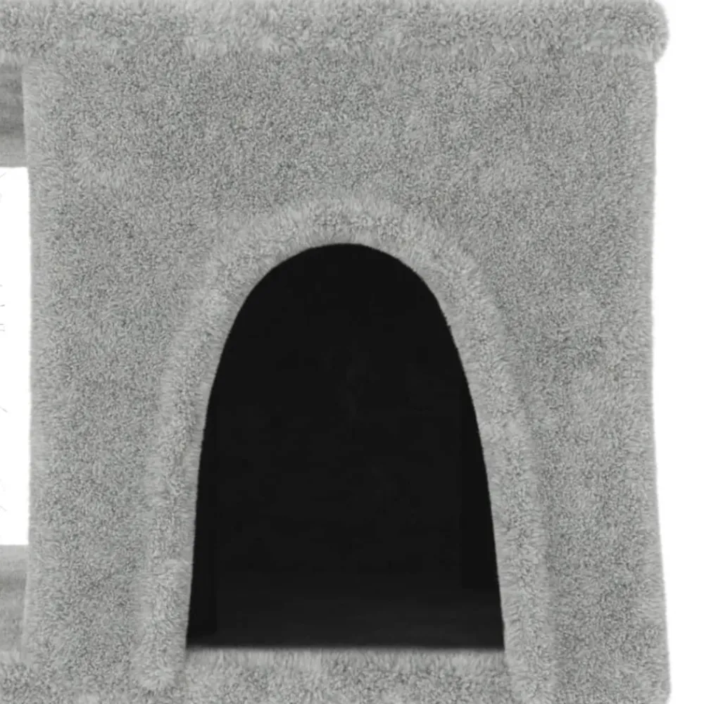 Maison Exclusive Arbres À Chat Et Jouets | - Arbre à chat avec griffoirs gris clair 82 cm