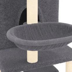 Maison Exclusive - Arbre à chat avec griffoirs en sisal gris foncé 180 cm Sale