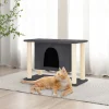 Maison Exclusive Arbres À Chat Et Jouets | - Arbre à chat avec griffoirs en sisal gris clair 83 cm