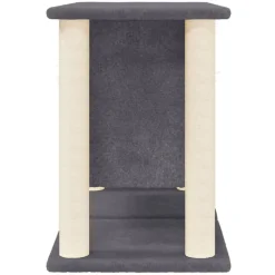Maison Exclusive Arbres À Chat Et Jouets | - Arbre à chat avec griffoirs en sisal gris clair 83 cm