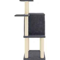 Maison Exclusive - Arbre à chat avec griffoirs en sisal gris foncé 97 cm Online