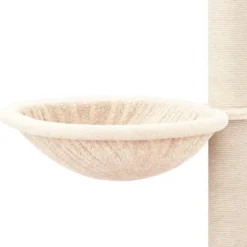 Maison Exclusive Arbres À Chat Et Jouets | - Arbre à chat avec griffoirs en sisal gris foncé 107,5 cm