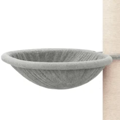 Maison Exclusive Arbres À Chat Et Jouets | - Arbre à chat avec griffoirs en sisal gris foncé 133 cm