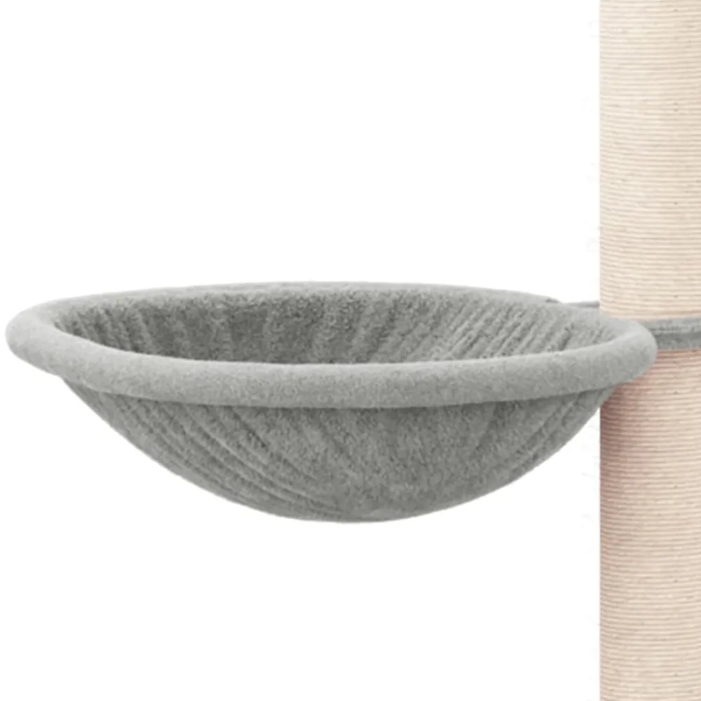 Maison Exclusive Arbres À Chat Et Jouets | - Arbre à chat avec griffoirs en sisal gris foncé 133 cm