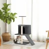 Maison Exclusive Arbres À Chat Et Jouets | - Arbre à chat avec griffoirs en sisal crème 166 cm