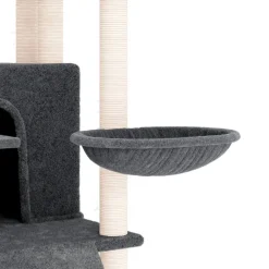 Maison Exclusive Arbres À Chat Et Jouets | - Arbre à chat avec griffoirs en sisal gris clair 167 cm