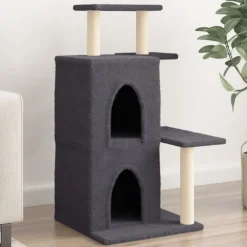 Maison Exclusive - Arbre à chat avec griffoirs en sisal gris foncé 97 cm Online