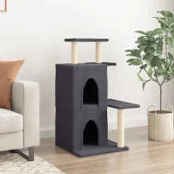 Maison Exclusive - Arbre à chat avec griffoirs en sisal gris foncé 97 cm Online