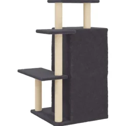 Maison Exclusive - Arbre à chat avec griffoirs en sisal gris foncé 97 cm Online