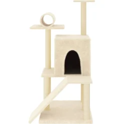Maison Exclusive Arbres À Chat Et Jouets | - Arbre à chat avec griffoirs en sisal gris clair 175 cm