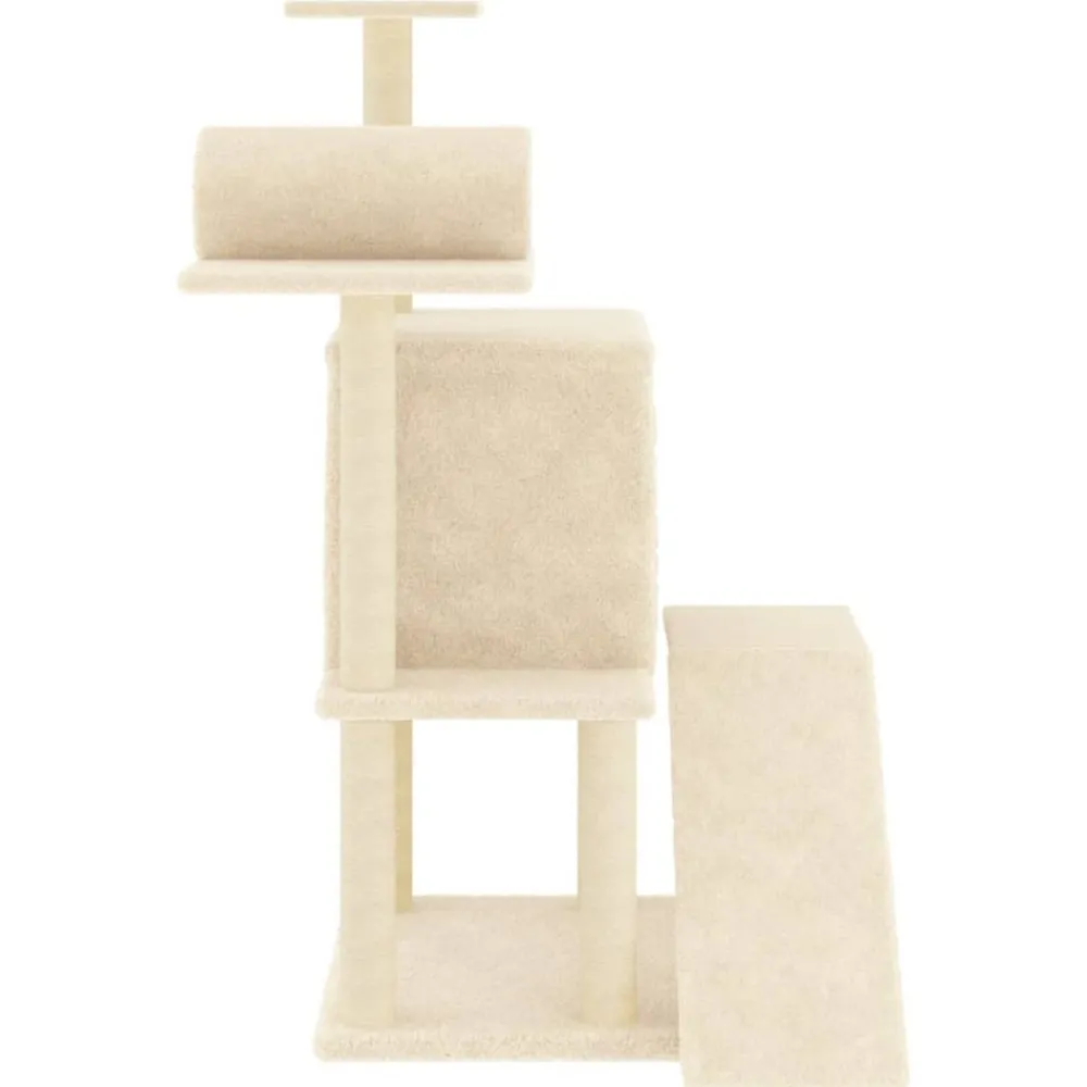 Maison Exclusive Arbres À Chat Et Jouets | - Arbre à chat avec griffoirs en sisal gris clair 175 cm