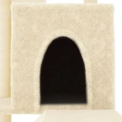 Maison Exclusive Arbres À Chat Et Jouets | - Arbre à chat avec griffoirs en sisal gris clair 175 cm
