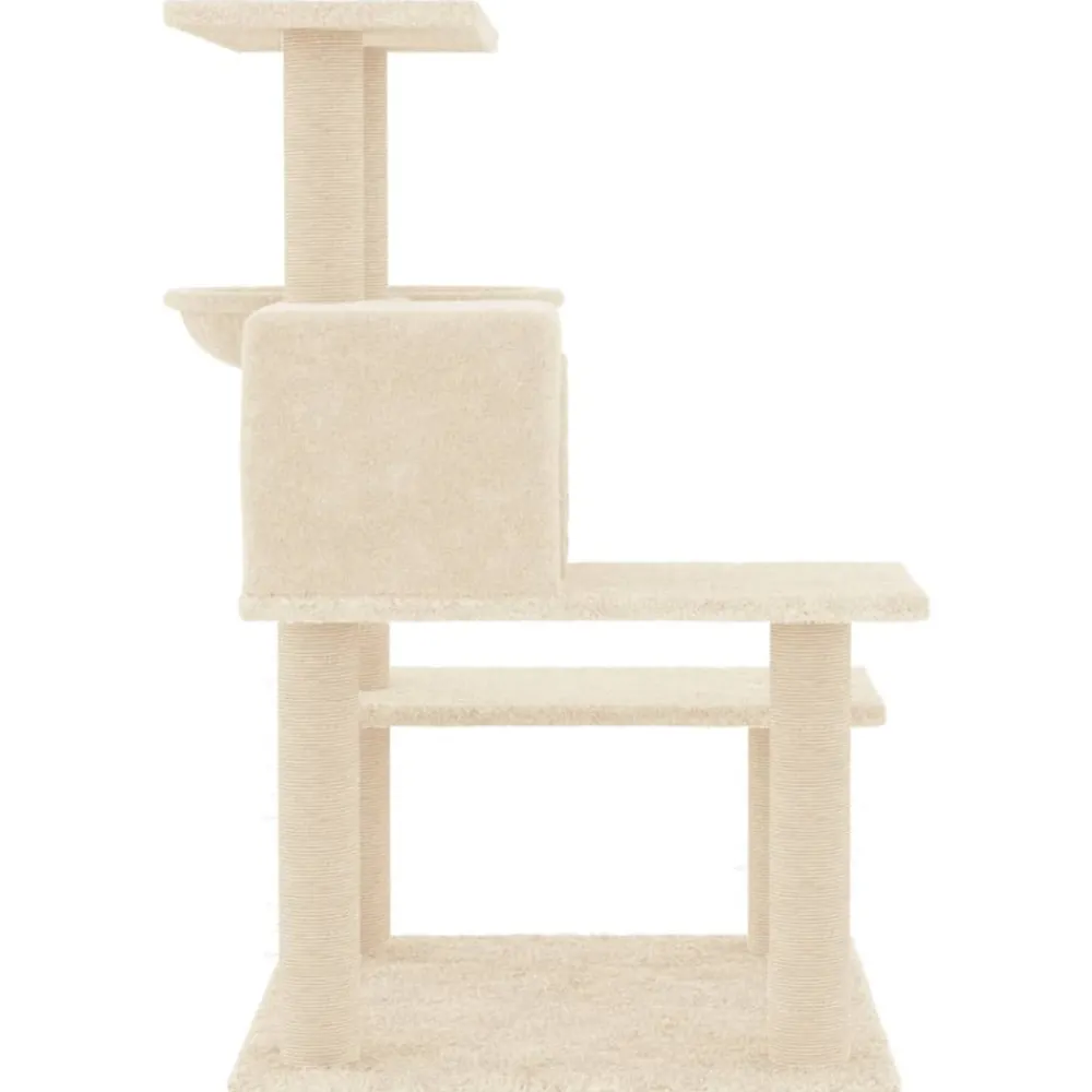 Maison Exclusive Arbres À Chat Et Jouets | - Arbre à chat avec griffoirs en sisal gris foncé 162 cm